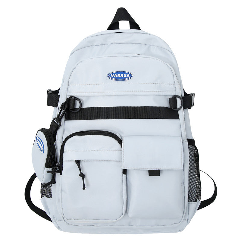 Fashion Commuter Style Large Capacity Working Middle School Students' Schoolbags