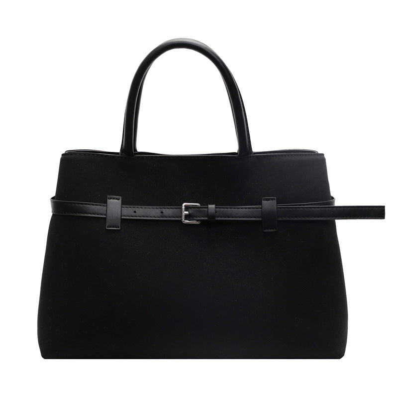 Frosted Portable Trendy Versatile Large Capacity Shoulder Bags