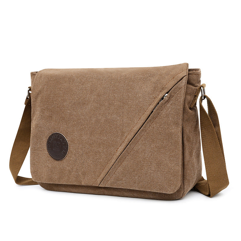 Men's Retro British Simple Canvas For Bags