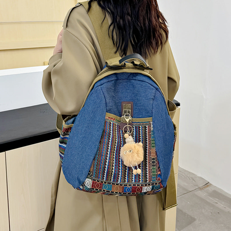 Women's Large Ethnic Style Fashionable Lightweight Mummy Backpacks