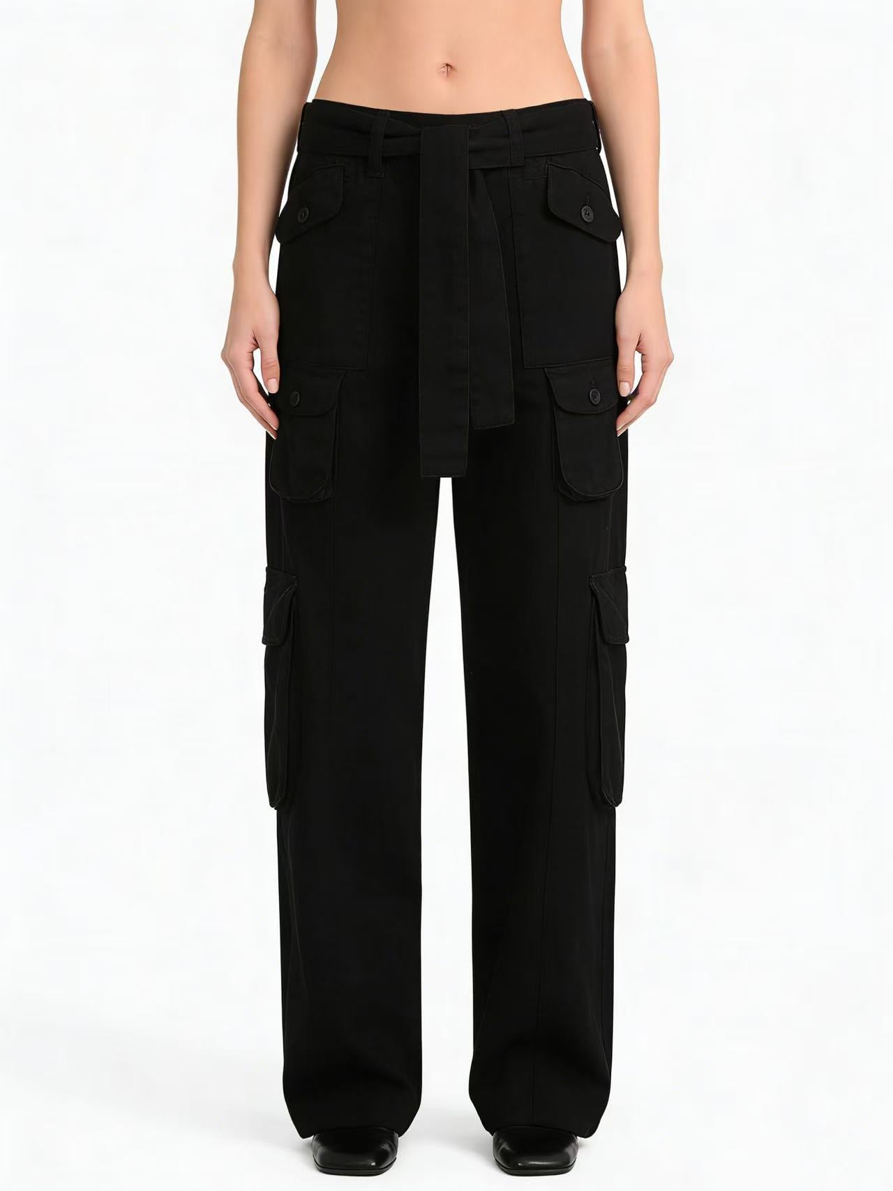 Women's Loose Oversized Wide Leg American Straight Pants
