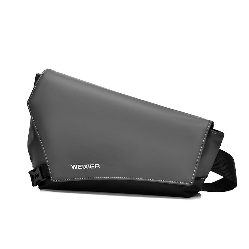 Men's High-grade Large Capacity Waterproof Simple Leather Men's Shoulder Bags