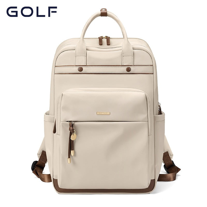 Women's Large Capacity Portable Inch Computer Canvas Backpacks