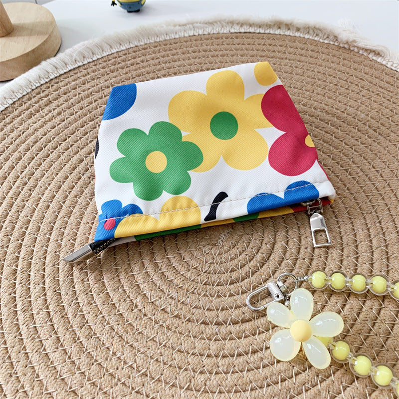 Women's Fabric Durable Flower Good-looking Large Capacity Handbags