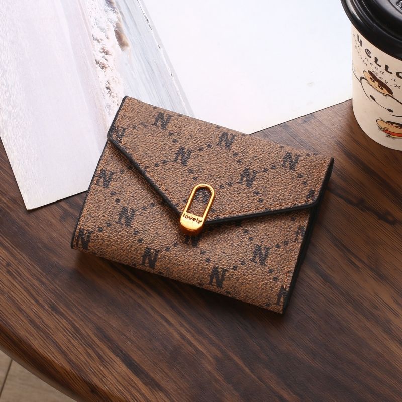 Women's Classic Trendy Simple Short Retro Ladies Wallets