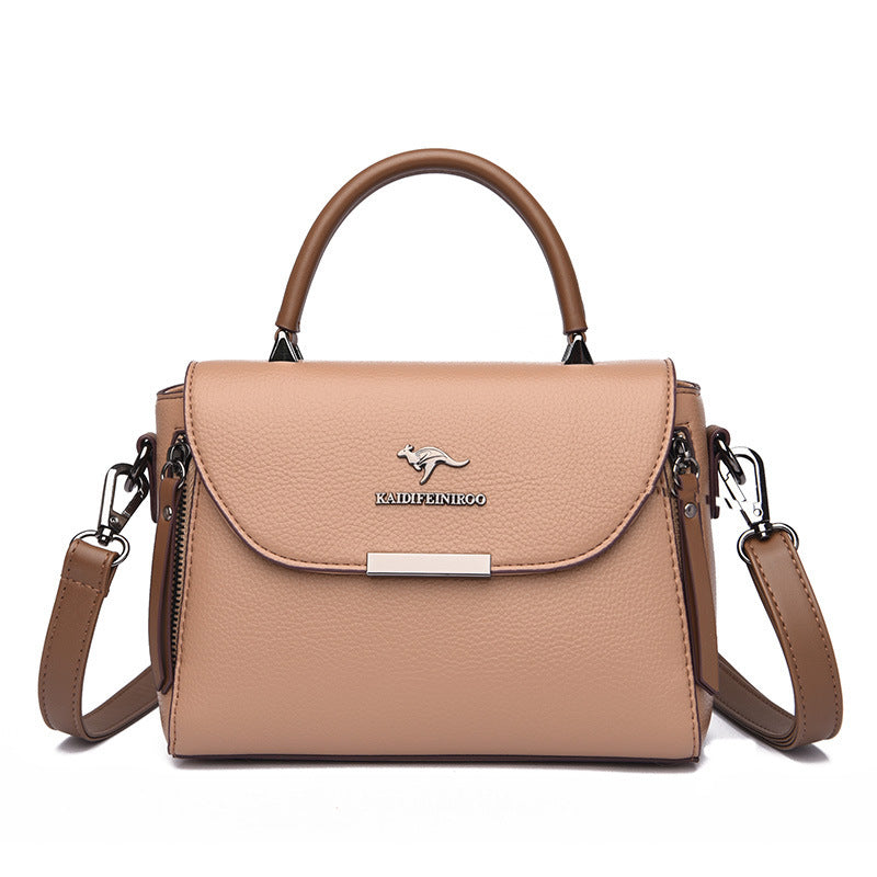 Women's Elegant Female Fashion Color Contrast Shoulder Bags