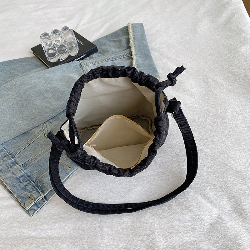 Design Canvas Korean Style Cross Body Shoulder Bags