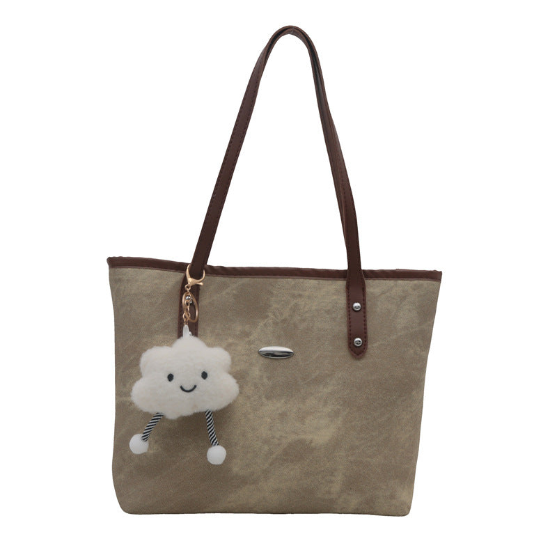 Women's Simple Large Capacity Fashion Commuter Shoulder Bags