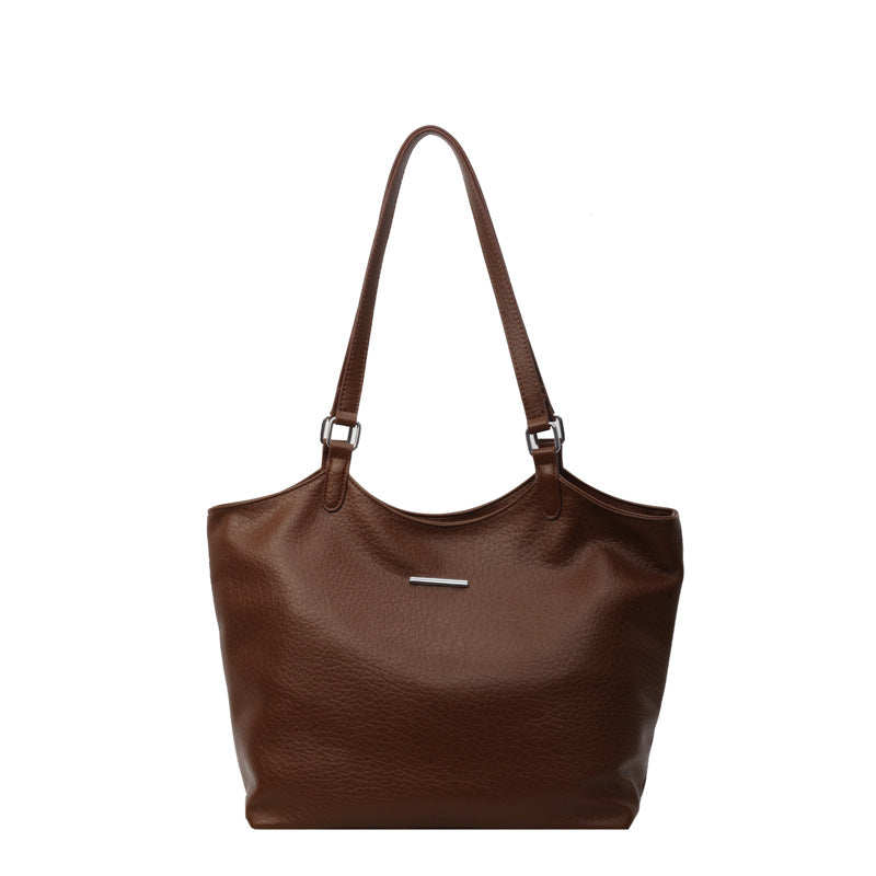 Women's Advanced Texture Large Capacity Fashion Simple Armpit Bags