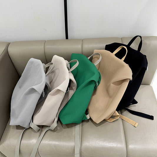 Large Capacity Unisex Nylon Lightweight Commuter Backpacks