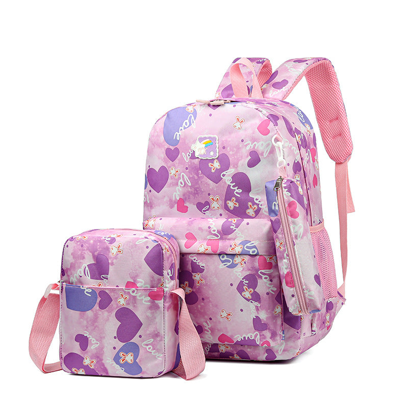 Glamorous Three-piece Cute Leisure Large Capacity Backpacks