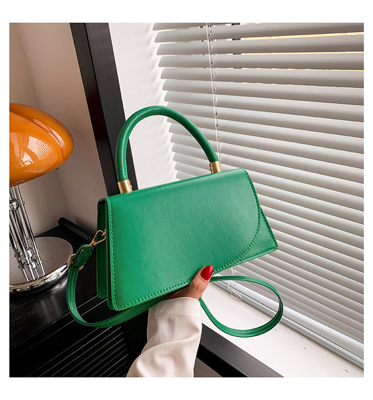 Texture Trendy Retro Modern Popular Solid Shoulder Bags
