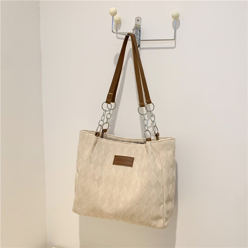 Women's Large Capacity Fashion Commuter College Class Shoulder Bags