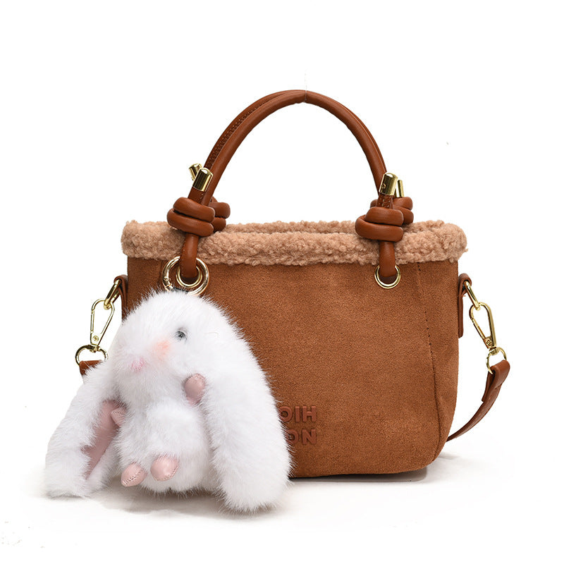 Women's Retro Leisure Winter Fashion Korean Simple Shoulder Bags