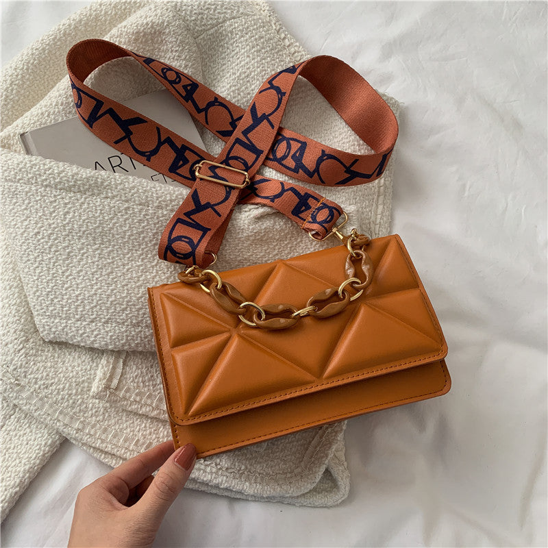Women's Fashion Diamond Korean High-grade Niche Retro Handbags