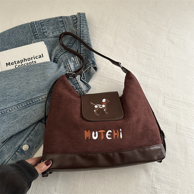 Women's Large Capacity Commuter Street Trendy Underarm Shoulder Bags