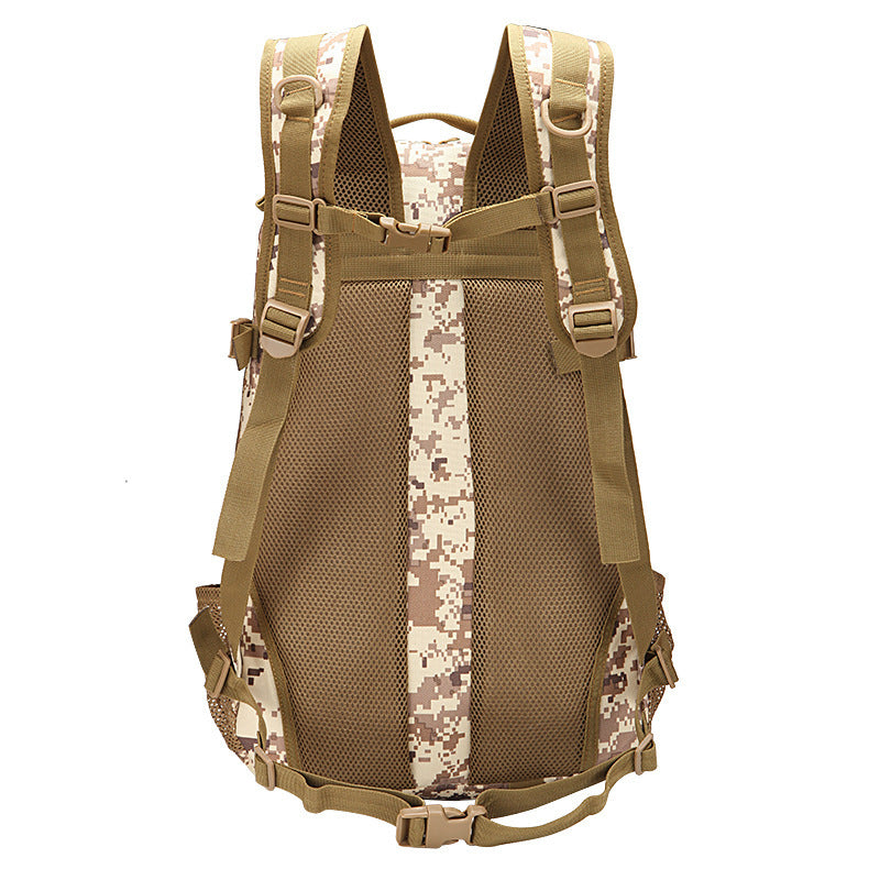 Hiking Trip Army Camouflage Oxford Cloth Backpacks