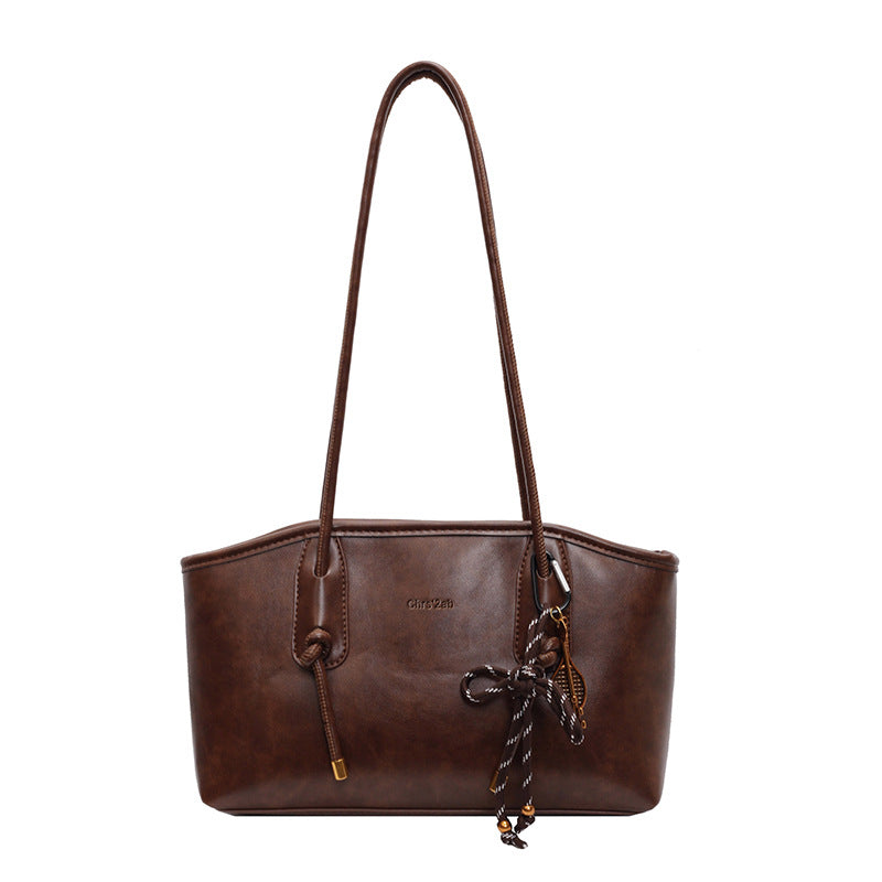 Women's Commuter Retro Fashion Texture Easy Matching Bags
