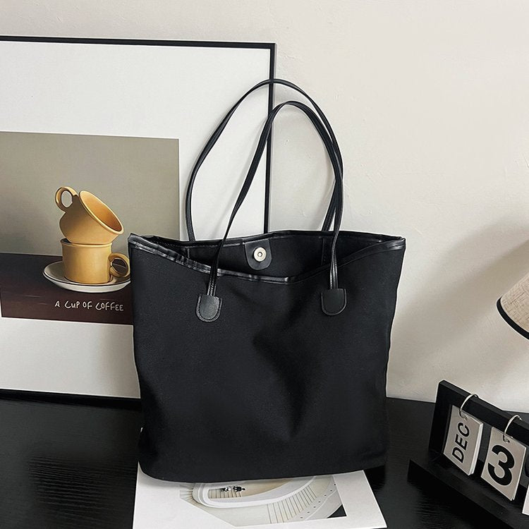 Women's Stylish Personalized Nylon Canvas Large Capacity Shoulder Bags