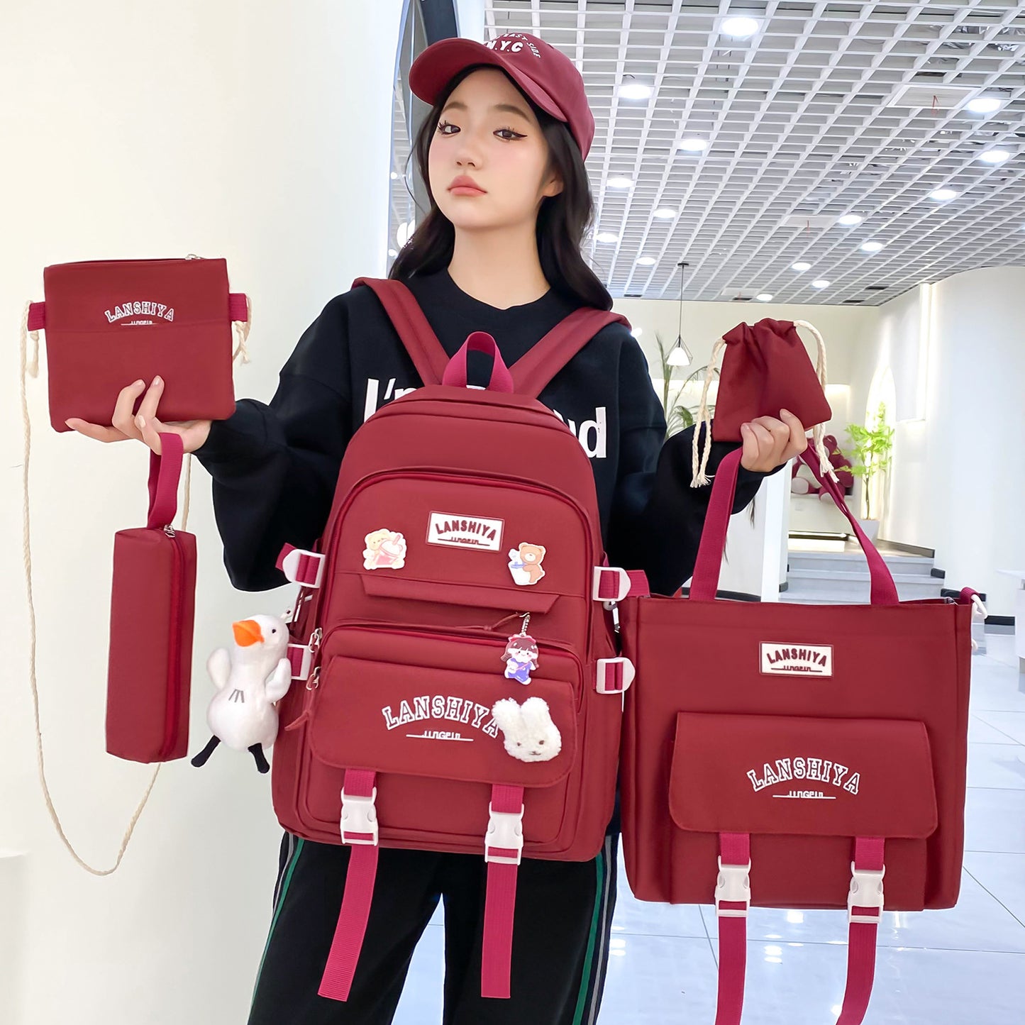 Mori Style Korean High Female Fashion Backpacks