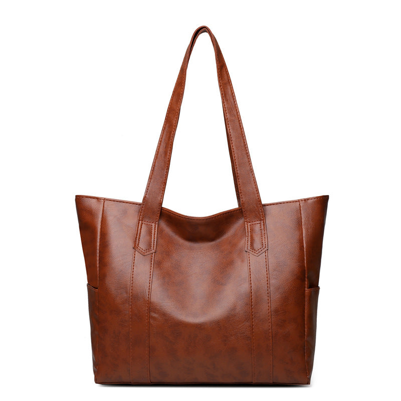 Direct Sale Big Simple Large Capacity Totes Thickened Shoulder Bags
