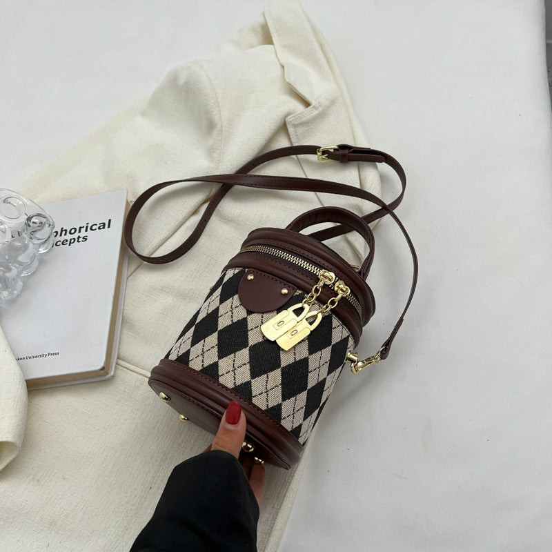 Women's Retro Easy Matching Autumn Fashion Texture Shoulder Bags