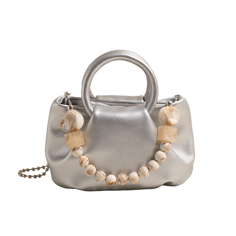 Women's Design Summer Fashion Pleated Cloud Shoulder Bags