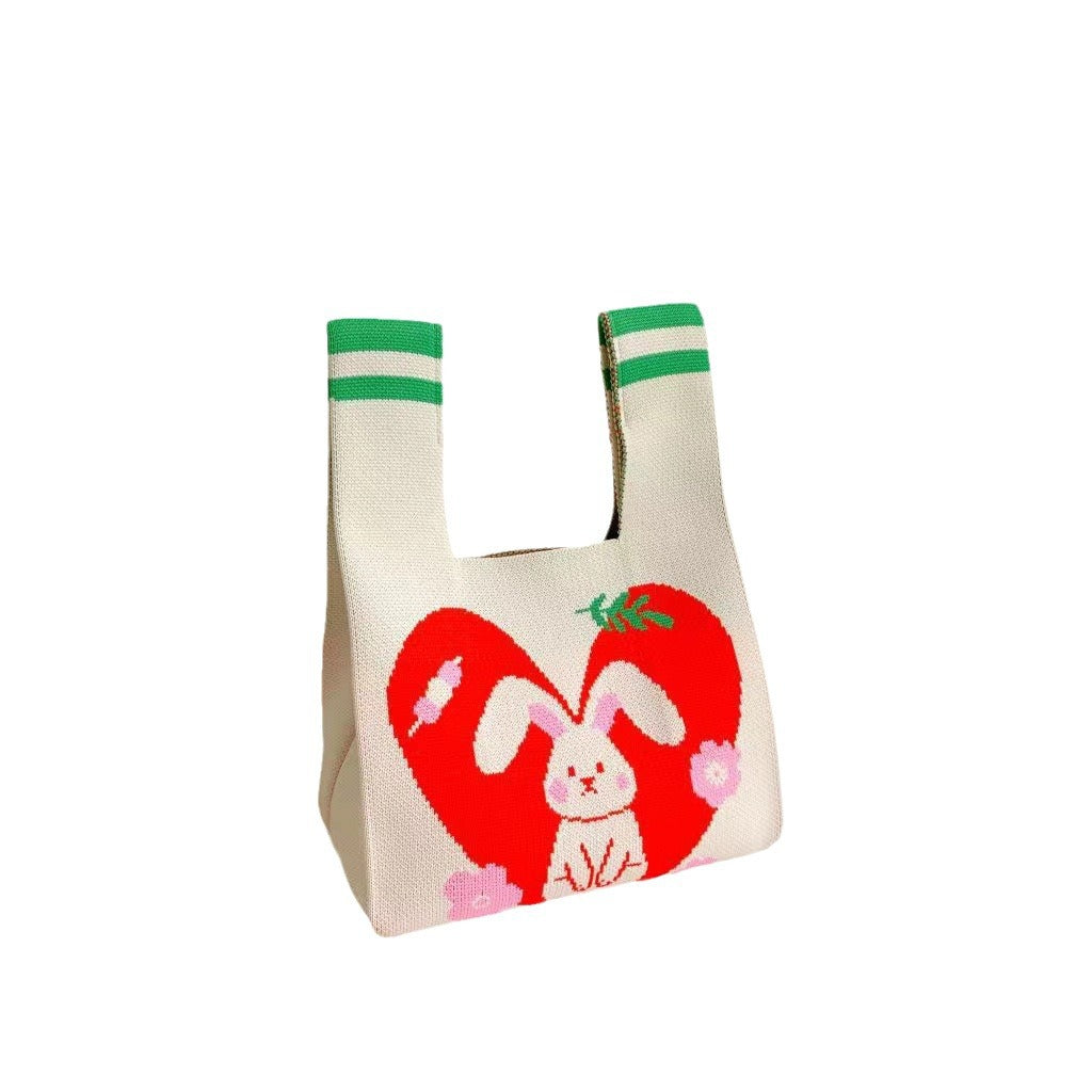 Women's Portable Fashion Storage Korean Style Hand Tote Bags
