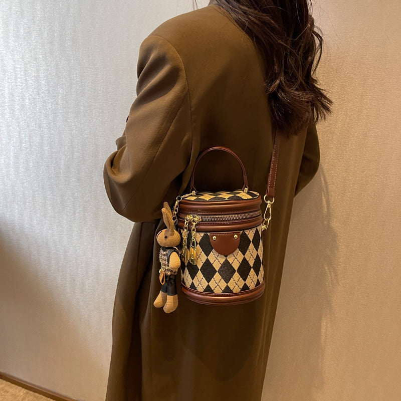 Women's Retro Easy Matching Autumn Fashion Texture Shoulder Bags