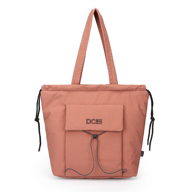 Women's Cotton Lightweight Waterproof Class Commuter Large Shoulder Bags