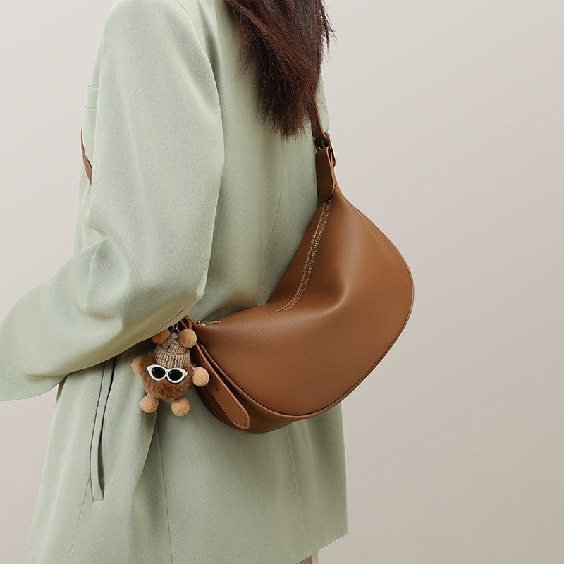 Classy Women's Advanced Texture Niche Leather Crossbody Bags