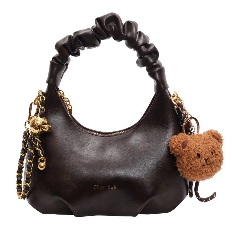 Women's Soft Leather Fashionable Retro Fashion Elegant Crossbody Bags
