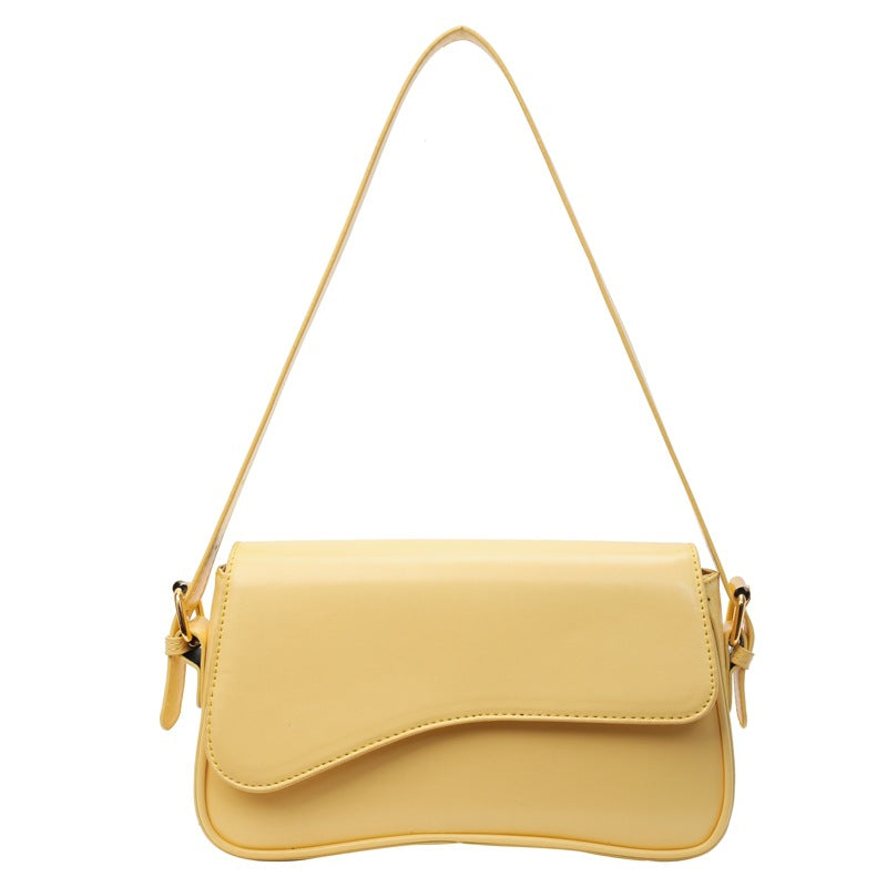 Women's Flip Magnetic Snap Commuting Fashion Simple Underarm Shoulder Bags