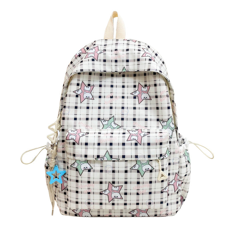 Cute Female Cartoon Iti Large Capacity For Backpacks