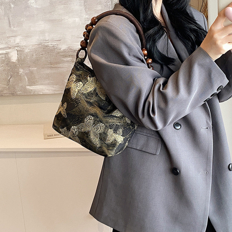 Women's Retro Chinese Style Summer Beautiful Underarm Shoulder Bags