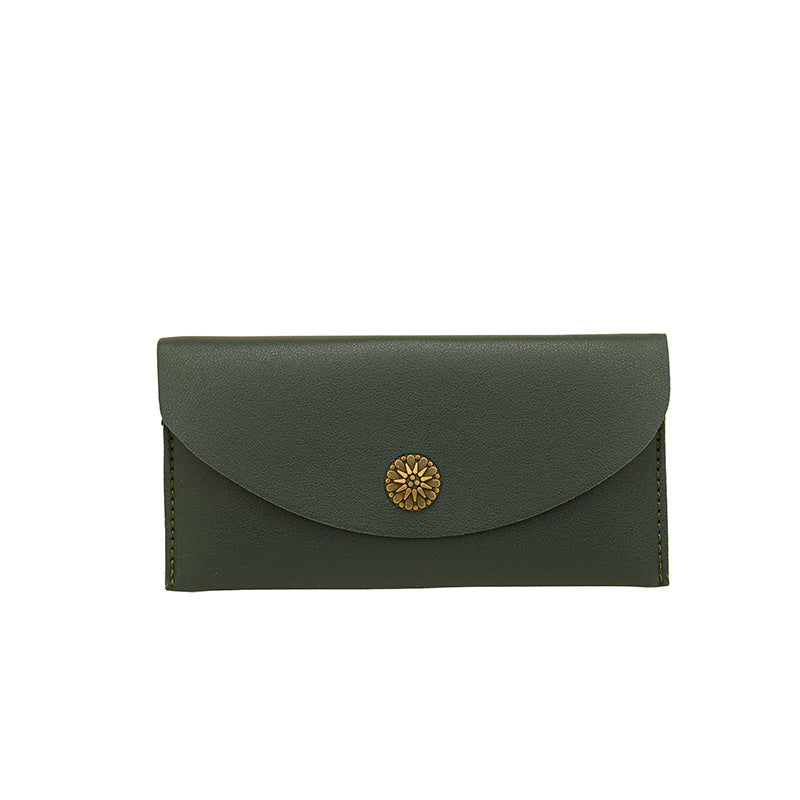 Women's Trendy Korean Style Fashion Long Design Ladies Wallets