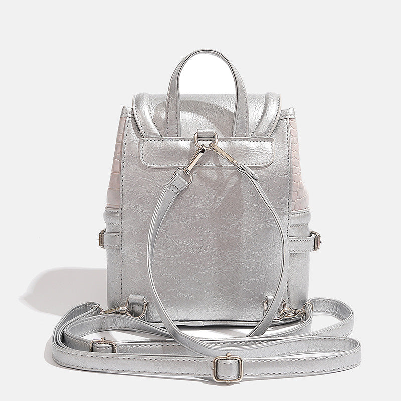 Women's Sier Pink Hot Niche Design Commuter Backpacks