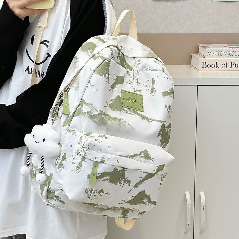 Female College Good-looking Lightweight Large Capacity Backpacks
