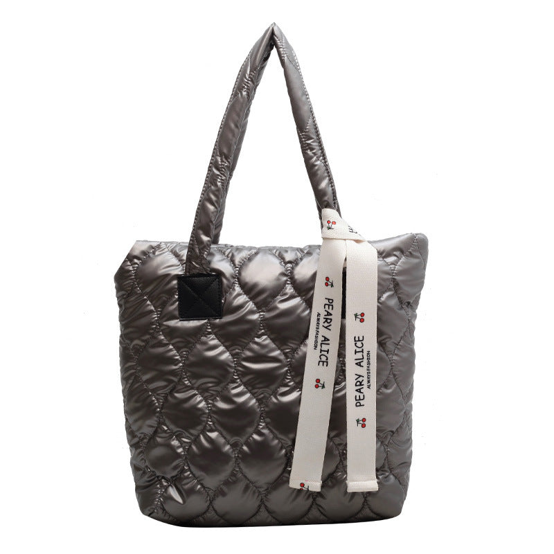 Winter Fashion Embroidery Clothes Commuter Portable Bags