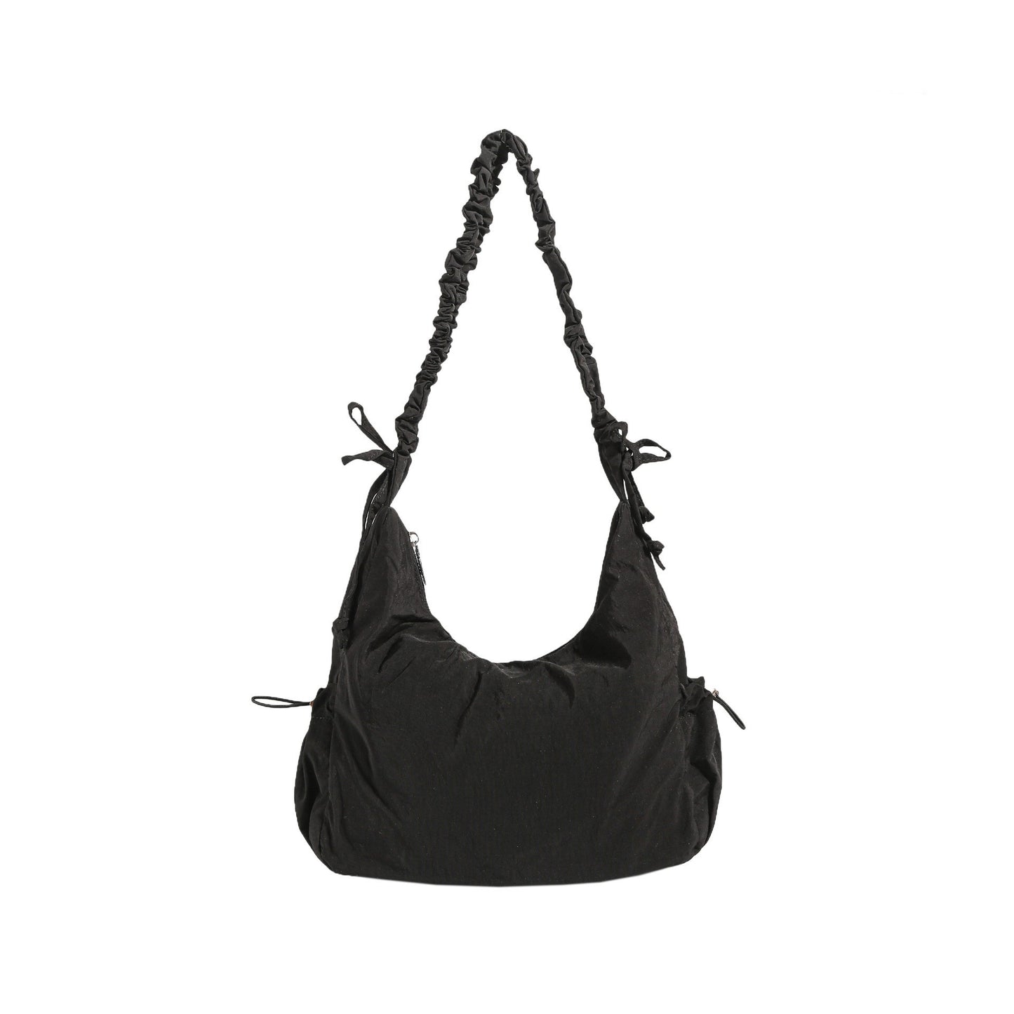 Pleated Cloud Female Summer Drawstring Large Bags