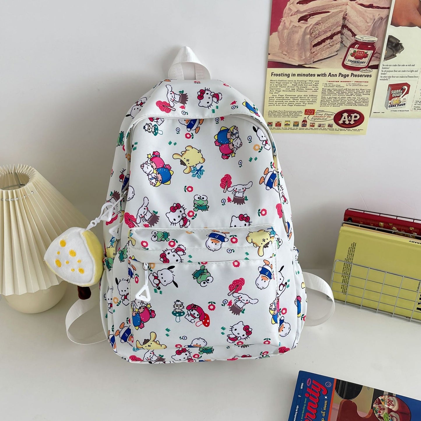 Children's Fashion Versatile Boy's Printed Grade Middle School Students' Schoolbags