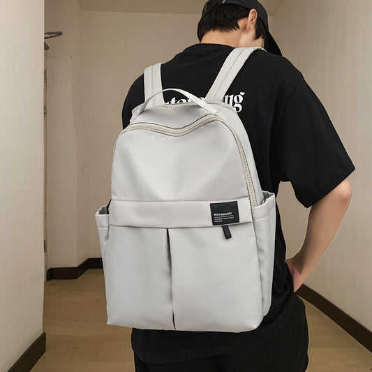 Women's Simple Korean Style Large Capacity Beautiful Personality Backpacks