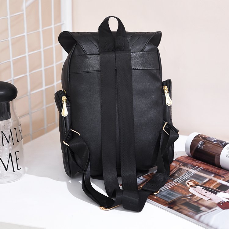 Creative Owl Female Personalized Korean Fashion Backpacks