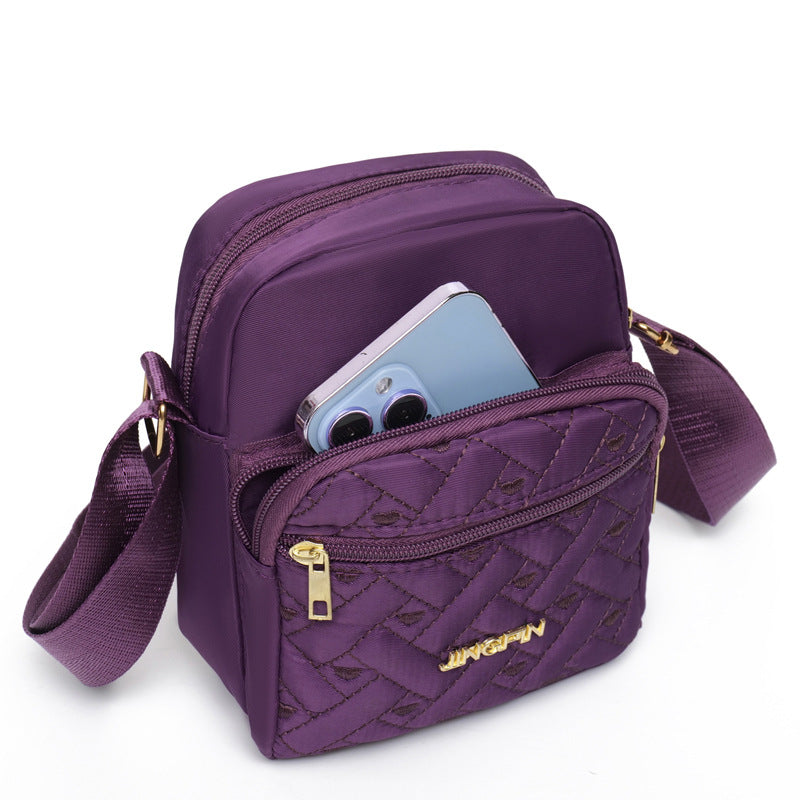 Women's Elegant Durable Mom Shopping Mobile Crossbody Bags