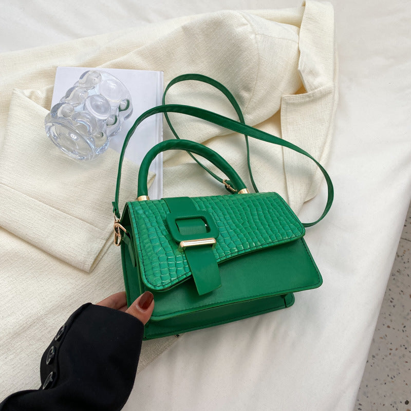 Women's Crocodile Pattern Simple High Quality Strictly Shoulder Bags