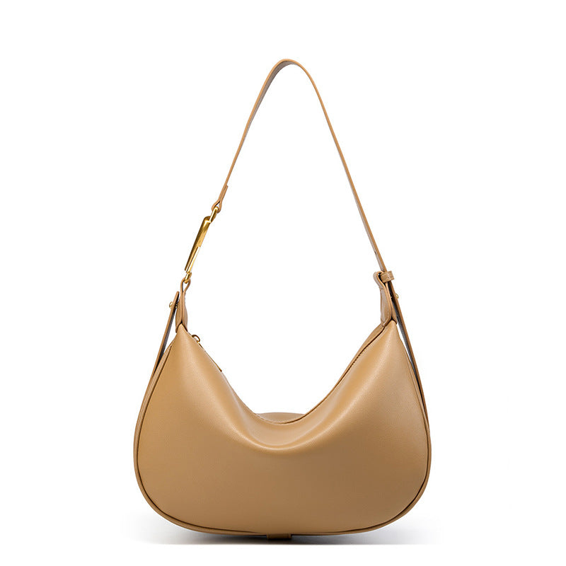 Women's Niche Underarm Summer Dumpling High-grade Leather Crossbody Bags