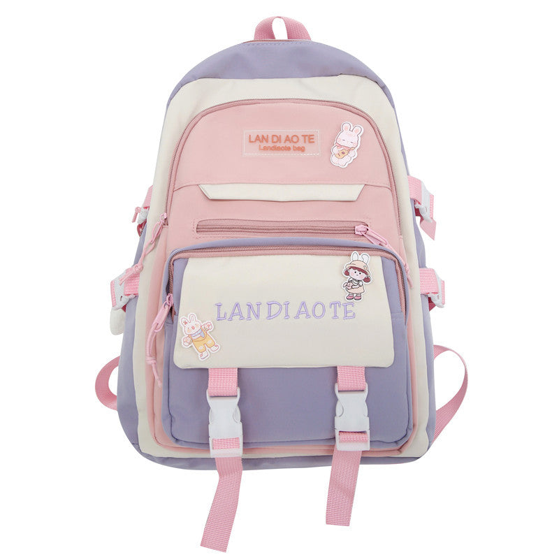 Women's & Men's Matching Fashion Early High College Trendy Large Backpacks