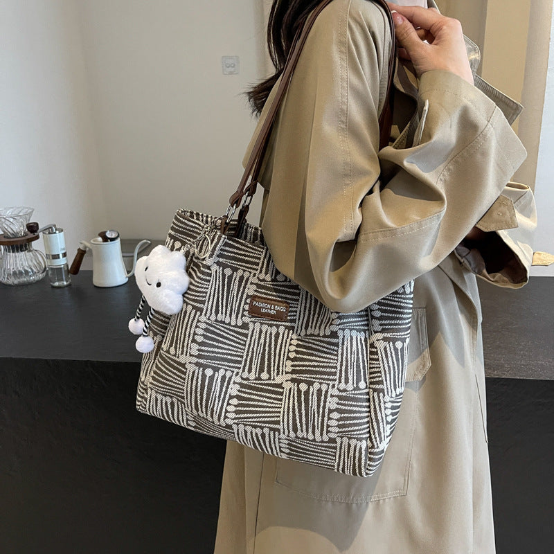 Women's Capacity Underarm For Class Commuting Autumn Shoulder Bags