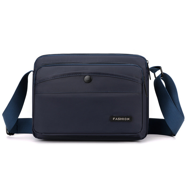 Men's Simple Oxford Cloth Cashier Stall Men's Shoulder Bags