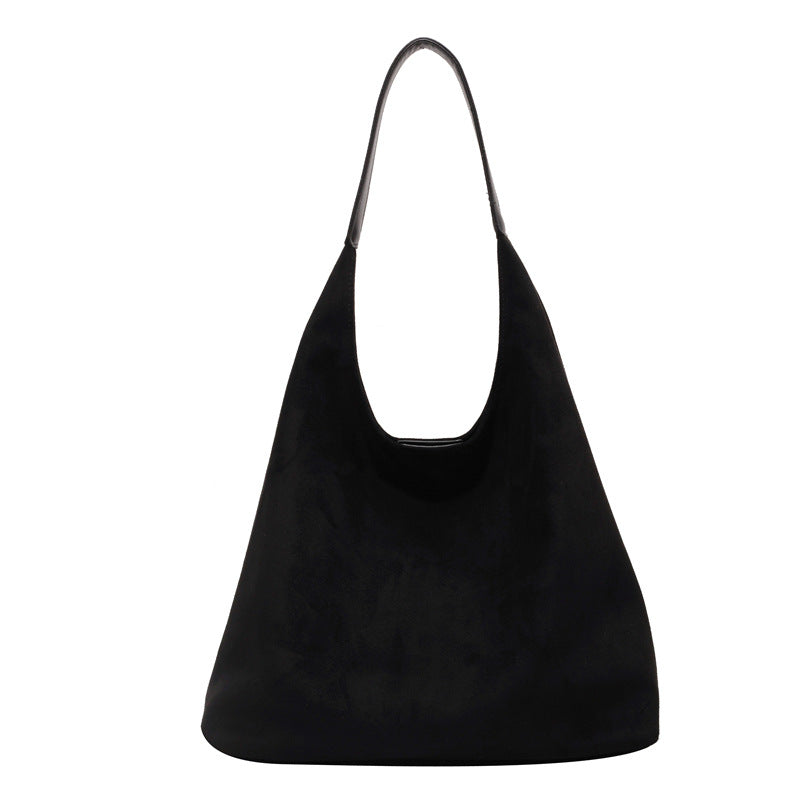 Retro Soft Suede Simple Versatile High Handbags